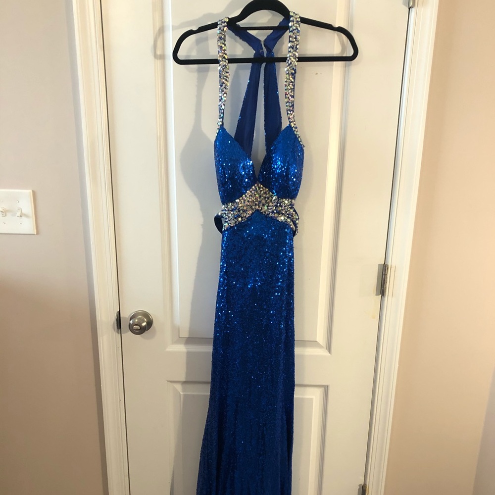 Blue Prom Dress